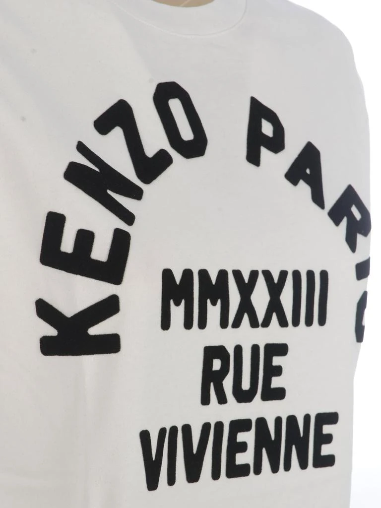 商品Kenzo|Kenzo Rue Vivienne Crewneck T-Shirt,价格¥930,第4张图片详细描述