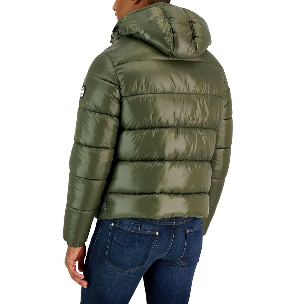 Men's Hooded Anorak Puffer Jacket商品第2张图片规格展示