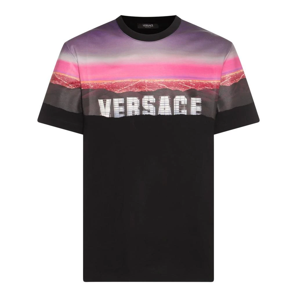 商品Versace|Versace T-shirts and Polos Red,价格¥3295,第1张图片