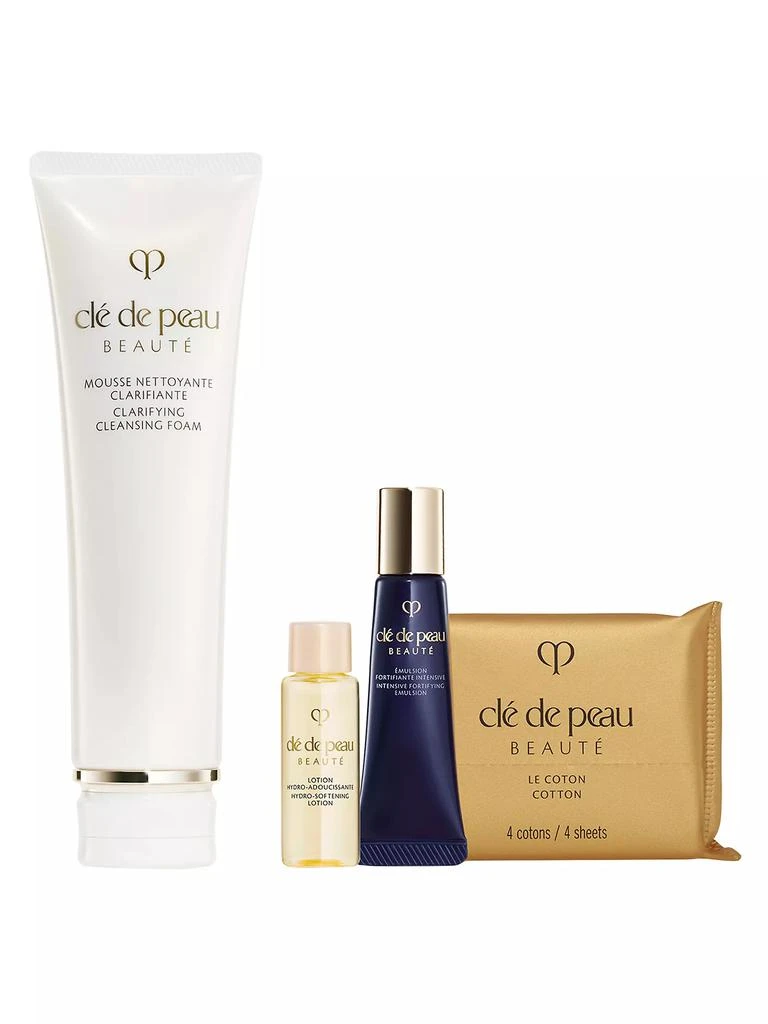 商品Cle de Peau|Purify, Soften &amp; Renew 4-Piece Skin Care Collection,价格¥562,第2张图片详细描述