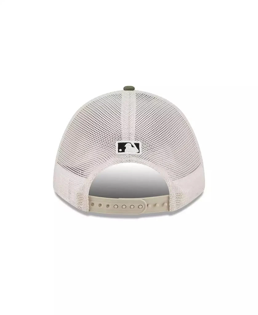 商品New Era|Men's Light Beige/Olive Milwaukee Brewers 2025 Armed Forces Day 9FORTY M-Crown A-Frame Adjustable Hat,价格¥268,第5张图片详细描述