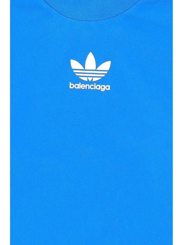 商品Balenciaga|Balenciaga Kids X Adidas Logo Printed Crewneck T-Shirt,价格¥1107,第3张图片详细描述