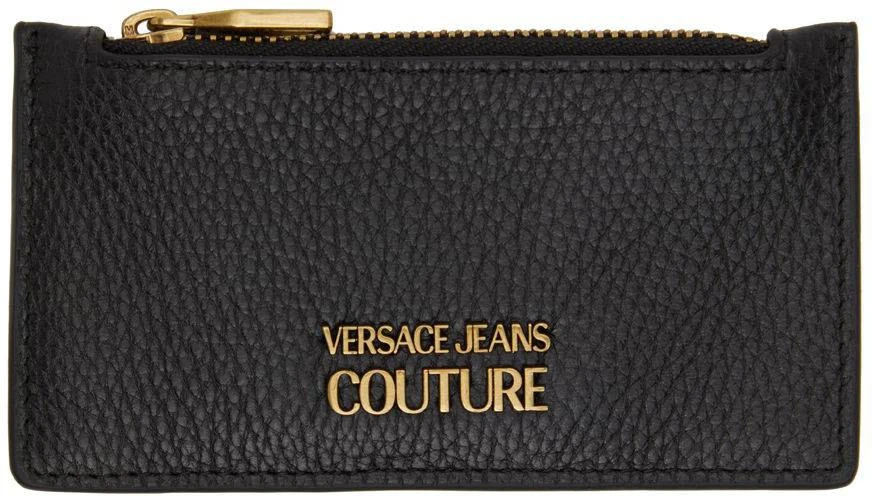 商品Versace|Black Logo Card Holder,价格¥347,第1张图片
