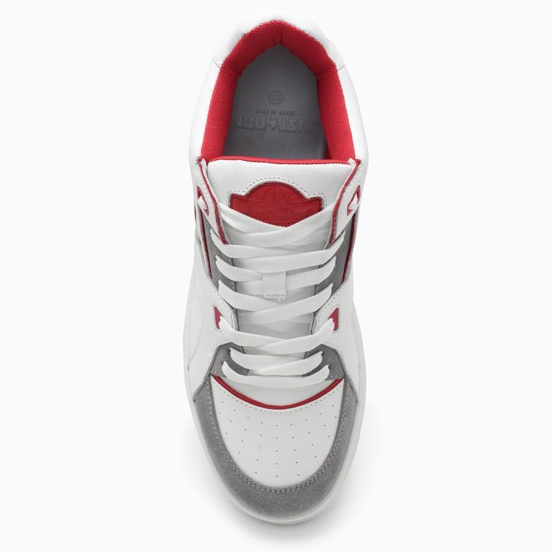 商品Just Don|Red/white leather low-top sneakers,价格¥3105,第5张图片详细描述