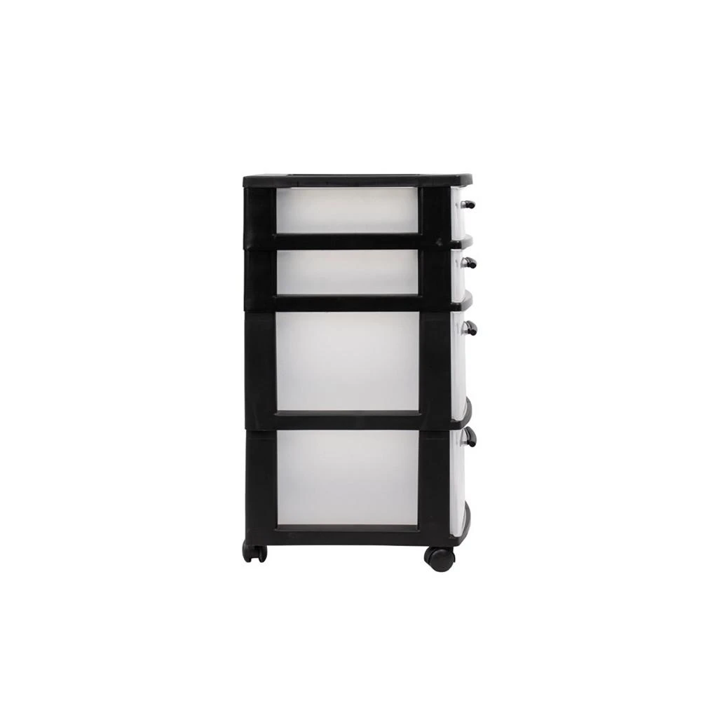 商品MQ|Eclypse 4-Drawer Rolling Storage Cart,价格¥618,第5张图片详细描述