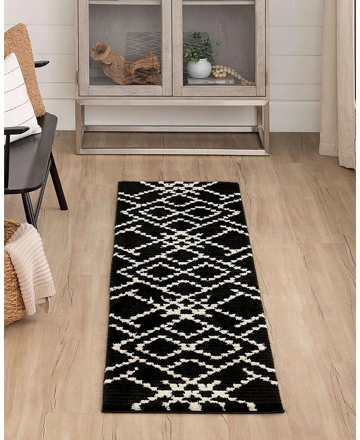 商品Bobby Berk by Karastan|Traverse Intersection Runner Area Rug, 2' x 8',价格¥1555,第5张图片详细描述