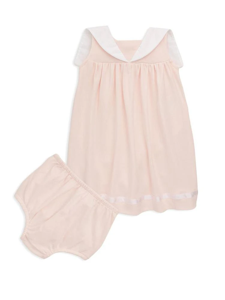 商品Ralph Lauren|Baby's Two-Piece Sailor Knit Dress & Rashguard Set,价格¥182,第1张图片