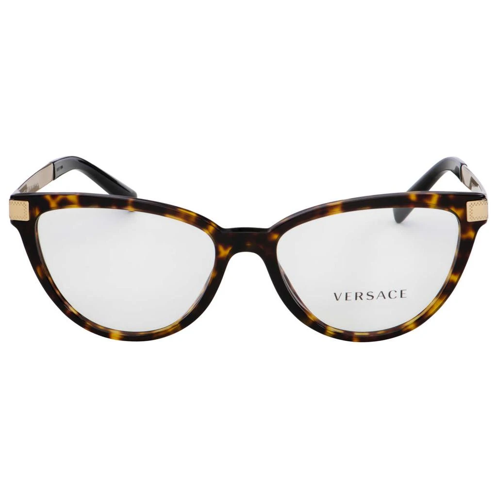 商品Versace|Versace 棕色 Cat-Eye 眼镜,价格¥559,第2张图片详细描述