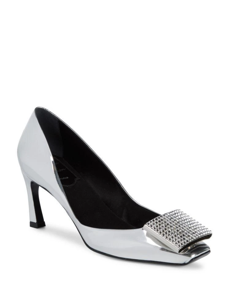 商品Roger Vivier|Metallic Embellished Heels,价格¥3784,第1张图片