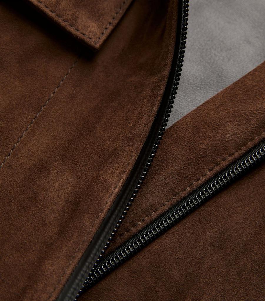 Suede Pocket-Detail Jacket商品第5张图片规格展示