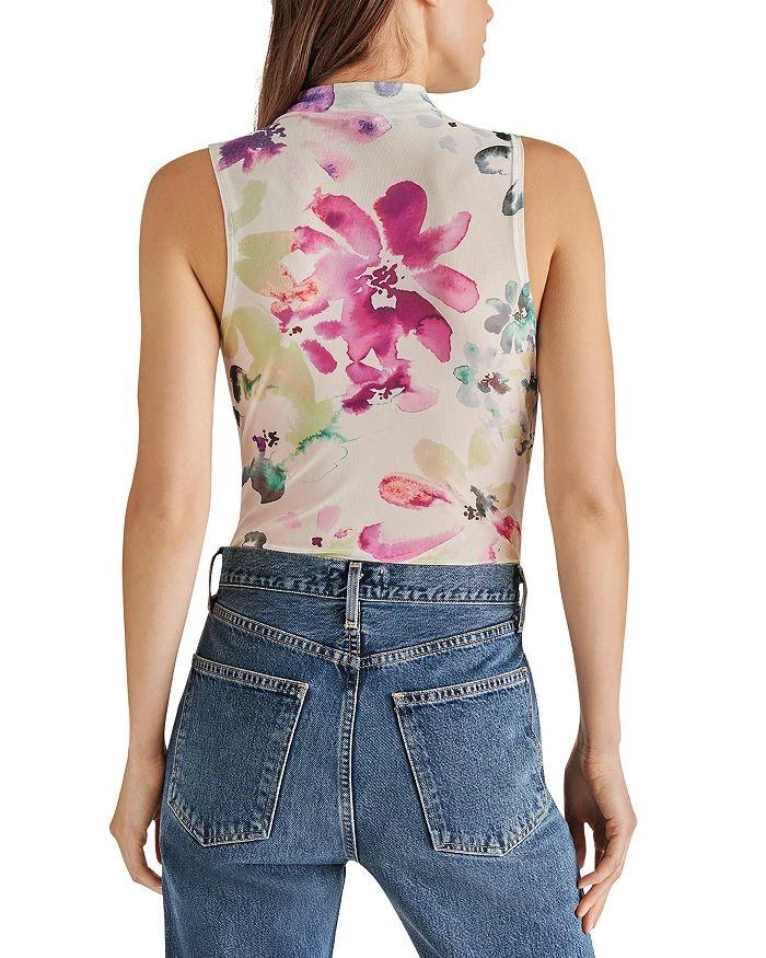 商品Steve Madden|Dalia Floral Draped Bodysuit,价格¥180,第2张图片详细描述