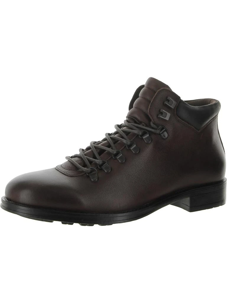 商品Kenneth Cole|Hugh Low Mens Leather Lace Up Hiking Boots,价格¥834-¥841,第1张图片