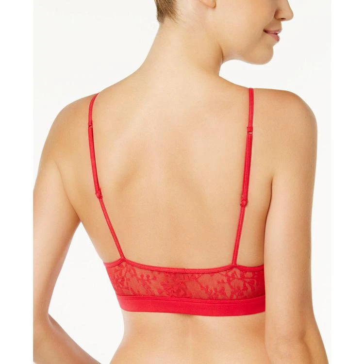 商品Calvin Klein|Bare Lace Bralette QF4046, Created for Macy's,价格¥108,第2张图片详细描述