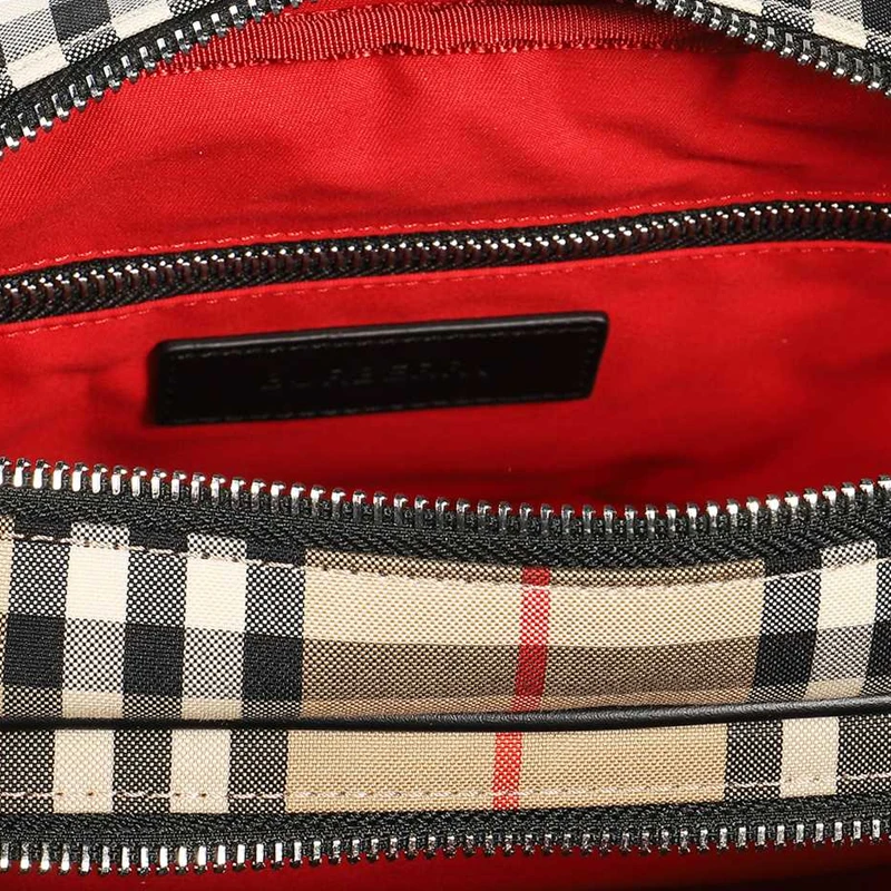 Burberry 博柏利 卡其色格纹男士腰包 8023034 商品