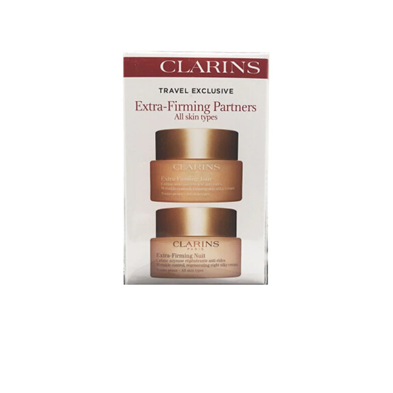 商品Clarins|CLARINS/娇韵诗 焕颜弹簧套装 日霜50ml+晚霜50ml,价格¥921,第1张图片