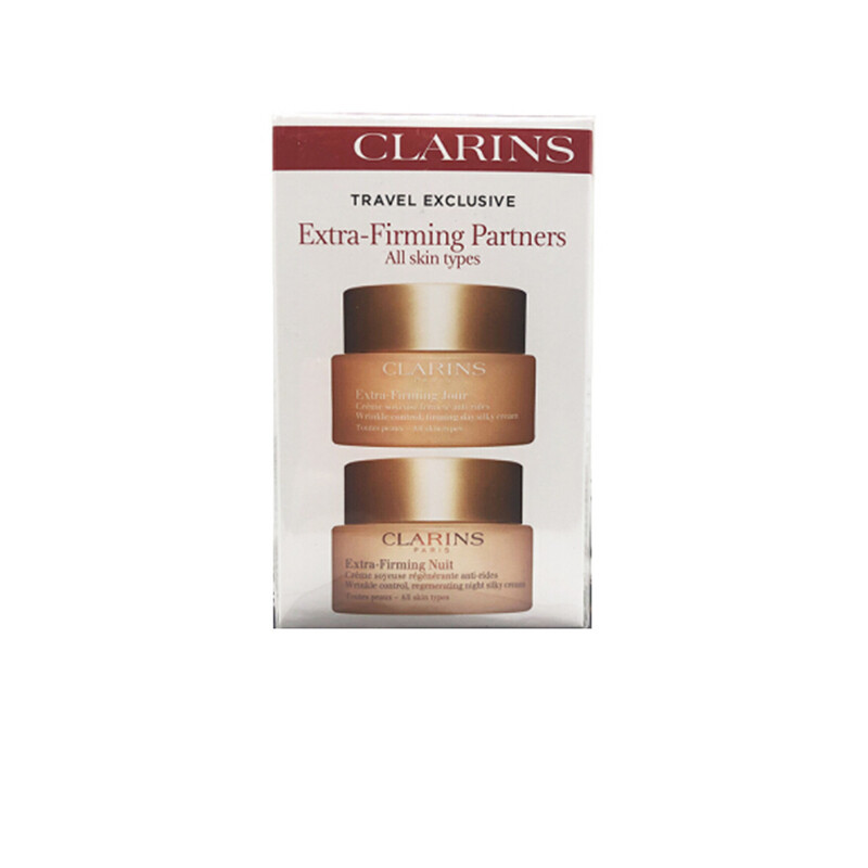 商品Clarins|【清爽型】CLARINS/娇韵诗 焕颜弹簧套装 日霜50ml+晚霜50ml,价格¥866,第1张图片