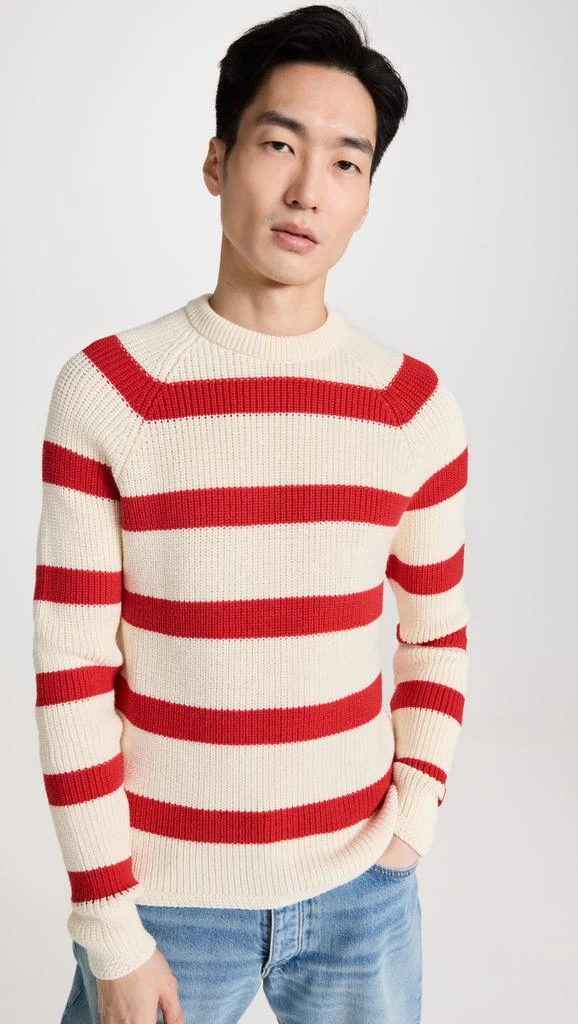 商品AMI|AMI Striped Sweater,价格¥1696,第2张图片详细描述