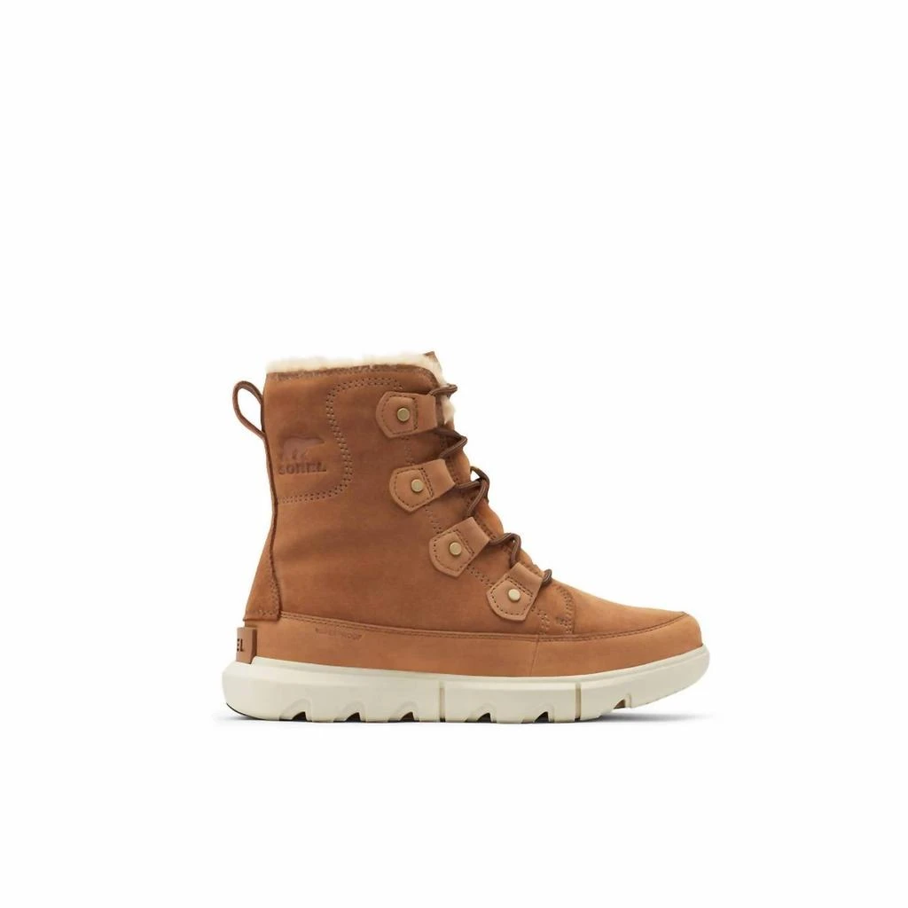 商品SOREL|Women’S Explorer Ii Joan Faux Fur Wp Winter Boots In Velvet Tan/fawn,价格¥684,第2张图片详细描述