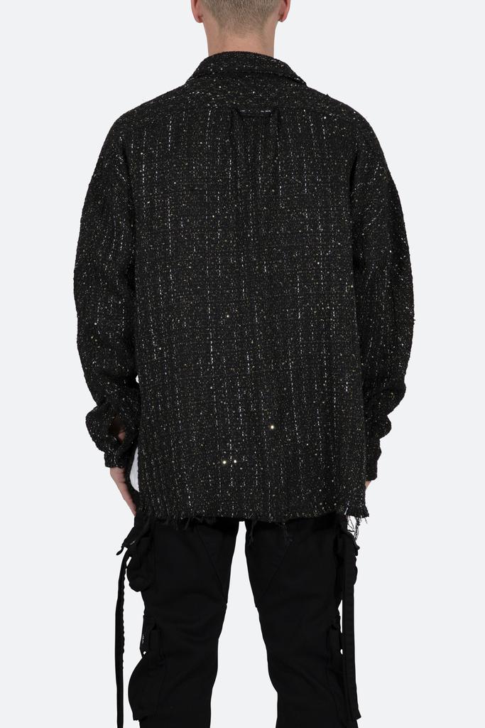 Heavyweight Woven Flannel - Black商品第5张图片规格展示