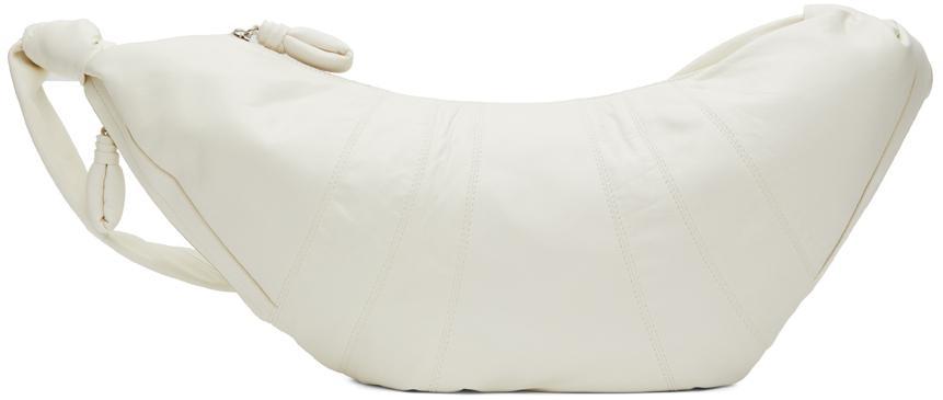 商品Lemaire|White Large Croissant Bag,价格¥5954,第1张图片