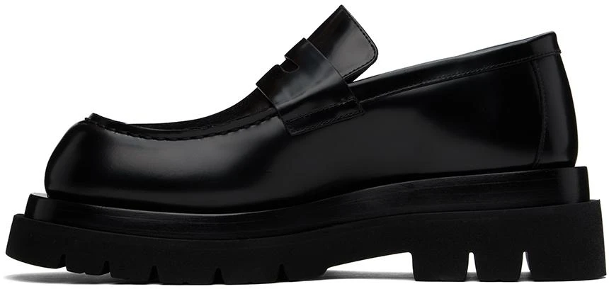 商品Bottega Veneta|Black Lug Loafers,价格¥9785,第3张图片详细描述