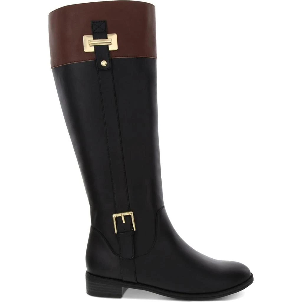 商品Karen Scott|Karen Scott Womens Deliee 2 Faux Leather Riding Boots,价格¥251,第4张图片详细描述