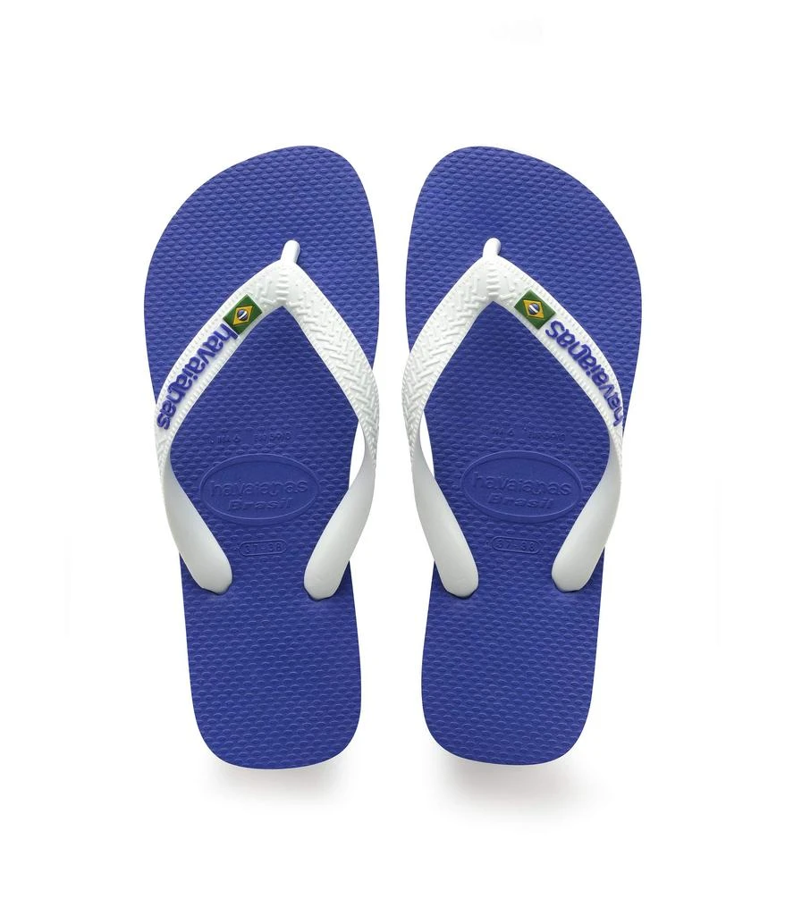 商品Havaianas|Brazil Logo Flip Flop Sandal (Toddler/Little Kid/Big Kid),价格¥140,第1张图片