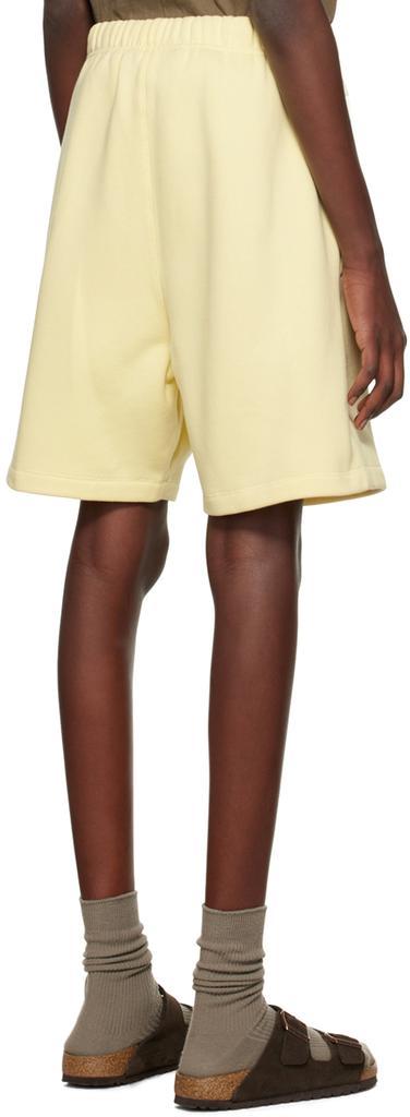 商品Essentials|Yellow Flocked Shorts,价格¥486,第5张图片详细描述