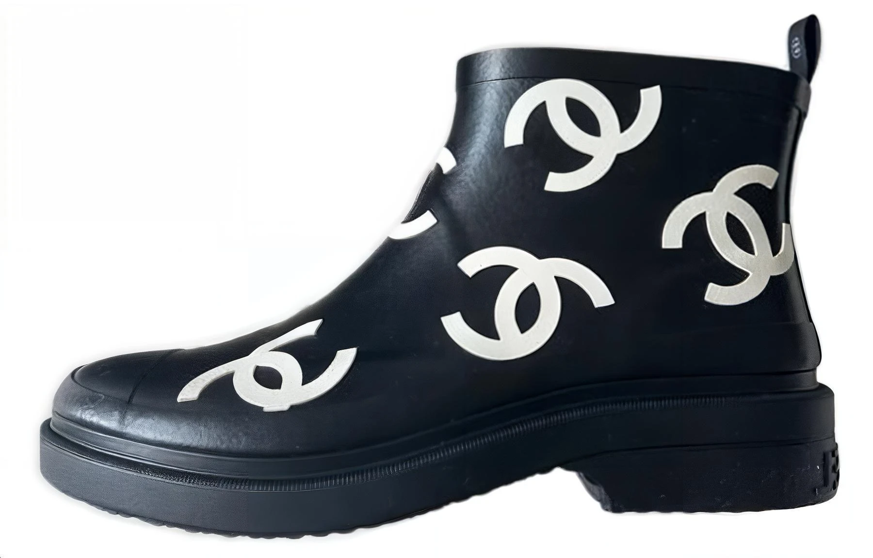 商品[国内直发] Chanel|香奈儿 舒适套脚 短靴 女款 黑色,价格¥19979,第1张图片