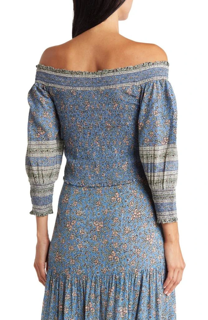 商品VERONICA BEARD|Rosalinda Off the Shoulder Top,价格¥819,第2张图片详细描述