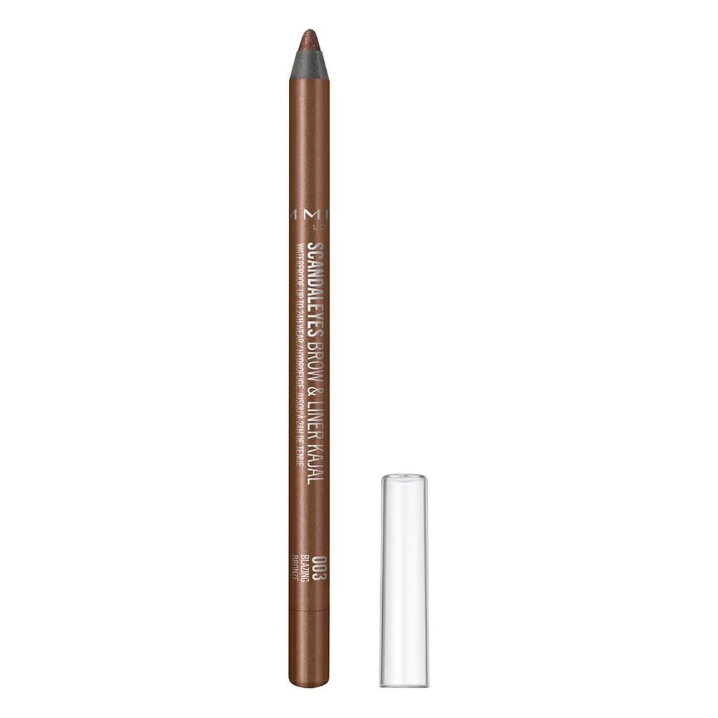 商品Rimmel|Rimmel Scandaleyes Waterproof Coloured Brow and Liner 1.2g (Various Shades),价格¥54,第2张图片详细描述