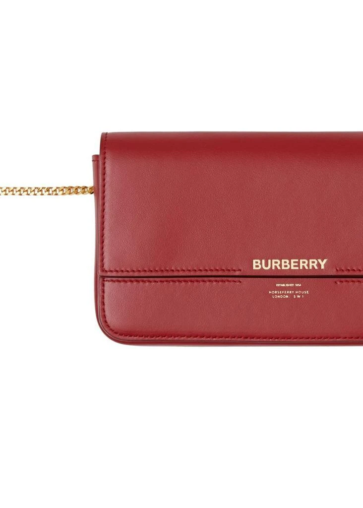 商品Burberry|Leather wallet with detachable chain strap,价格¥6389,第2张图片详细描述