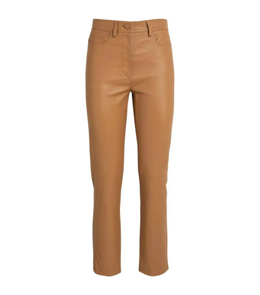 商品Joseph|Leather Teddy Trousers,价格¥9747,第1张图片