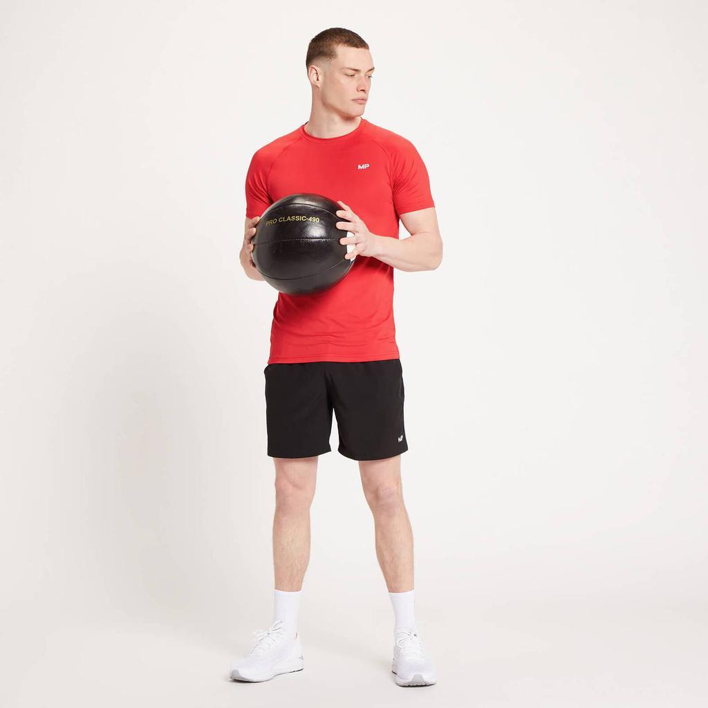 商品Myprotein|MP Men's Training Short Sleeve T-Shirt - Danger,价格¥77-¥153,第4张图片详细描述