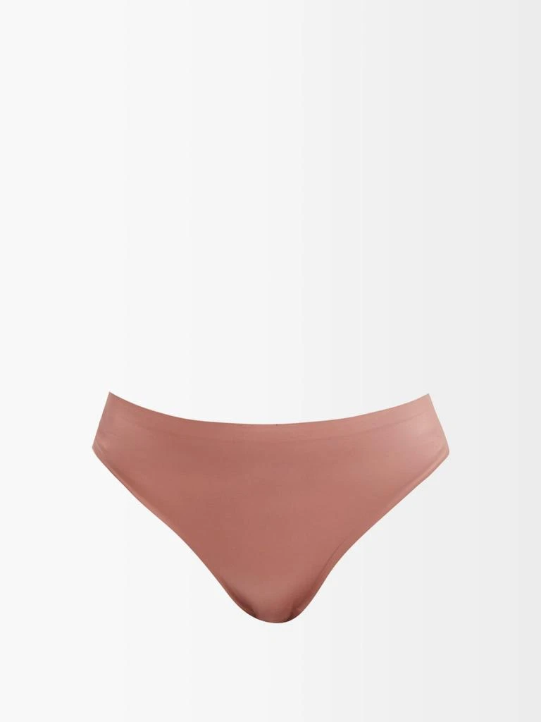 商品L'Agent by Agent Provocateur|Paige high-rise jersey thong,价格¥107,第1张图片