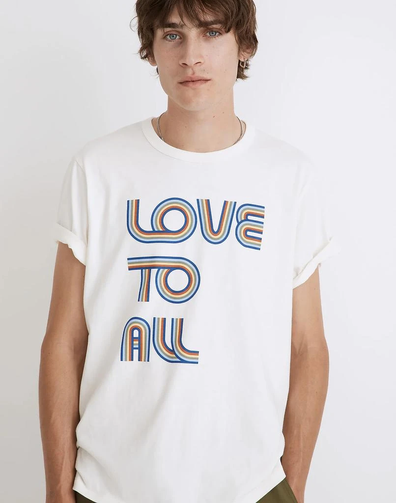 商品Madewell|Love To All Pride Allday Tee,价格¥277,第4张图片详细描述