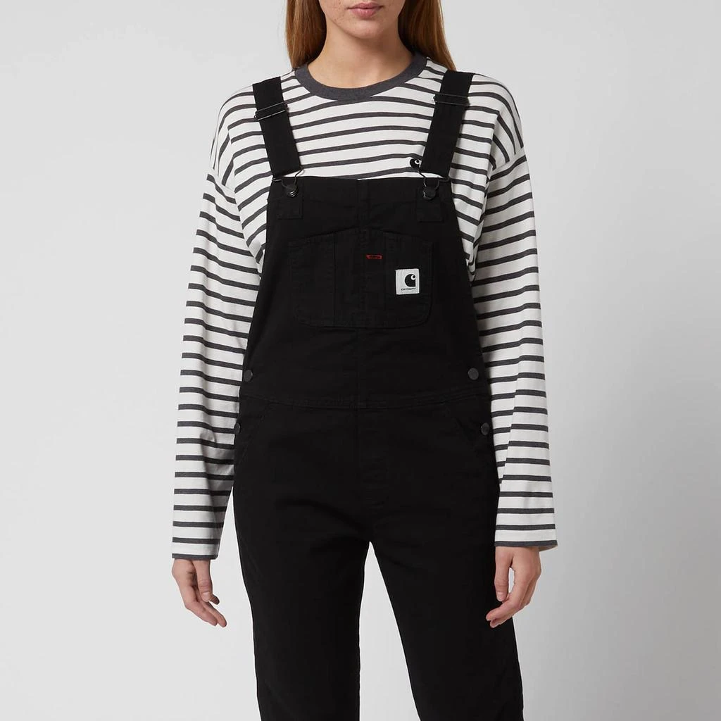商品Carhartt|Carhartt WIP Women's Bib Overall - Black,价格¥955,第3张图片详细描述