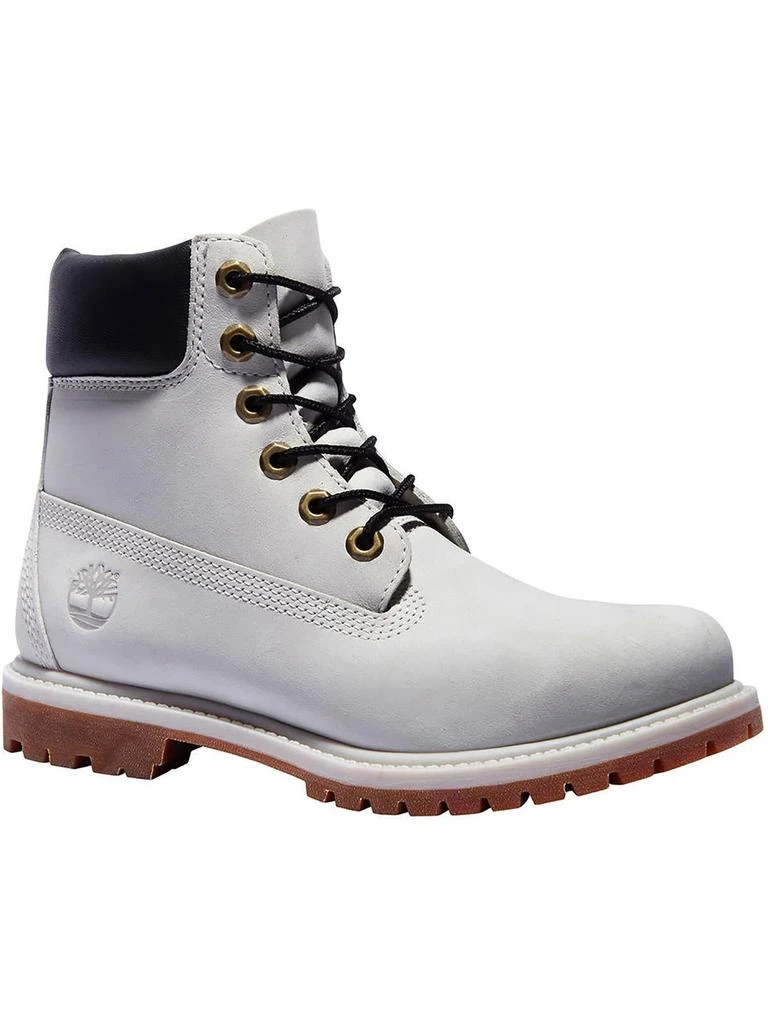 商品Timberland|Premium Womens Leather Lug Sole Combat & Lace-up Boots,价格¥739,第1张图片