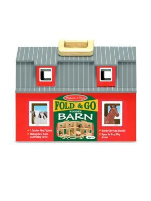 商品Melissa & Doug|Fold & Go Barn,价格¥555,第2张图片详细描述
