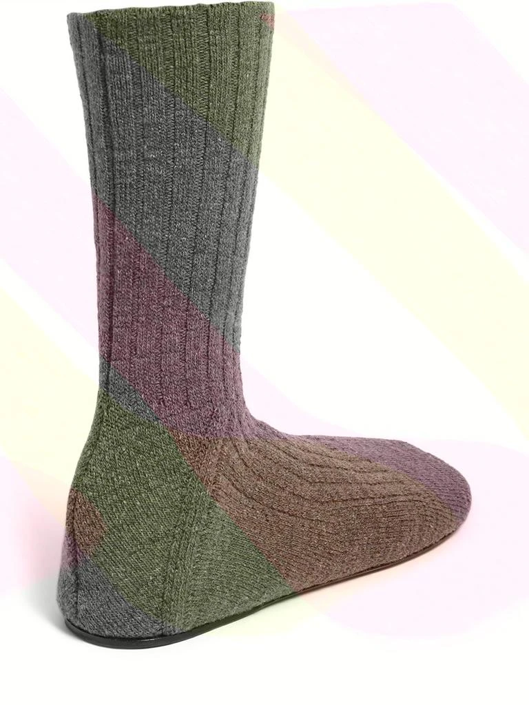 商品Bottega Veneta|Domenica Wool Blend Knit Sock Boots,价格¥8305,第2张图片详细描述