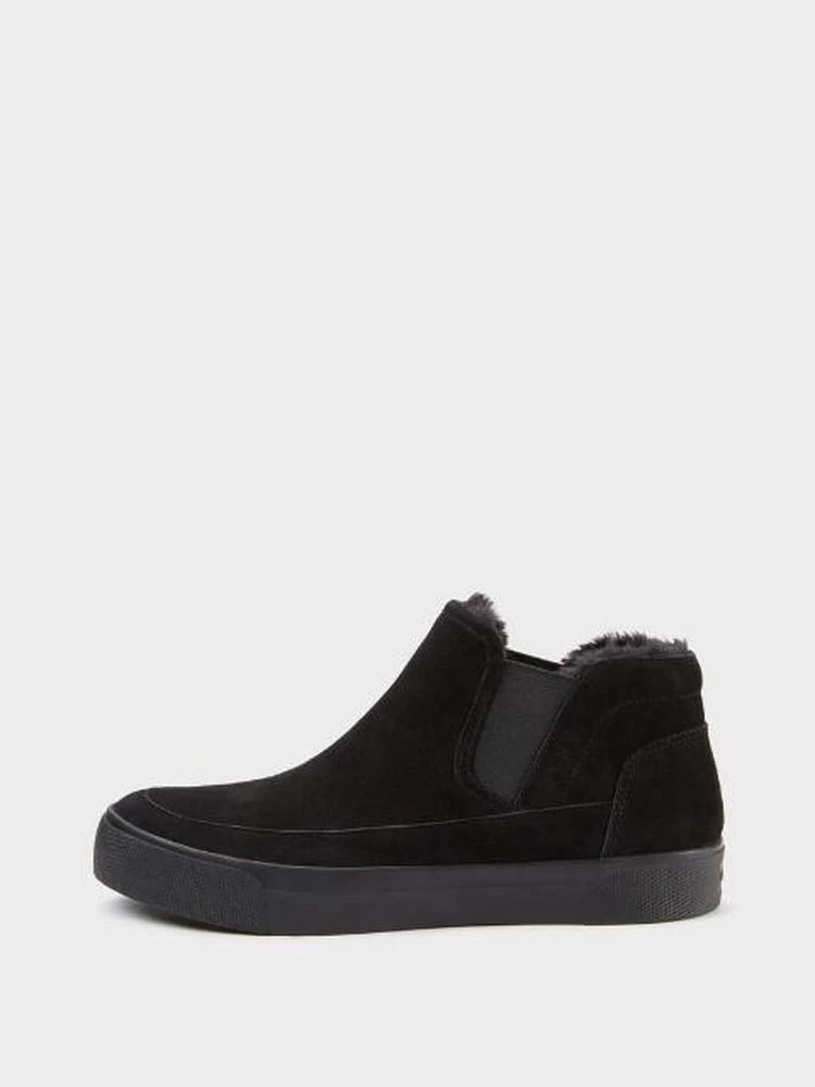 商品DKNY|Bessie Suede Sneaker With Faux Shearling,价格¥1137,第1张图片