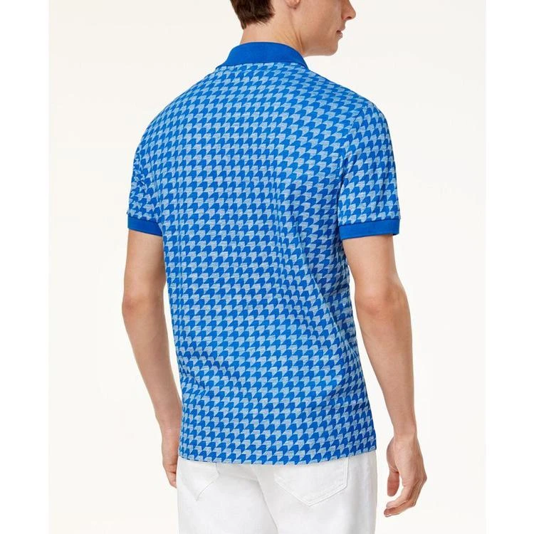 Men's Houndstooth Cotton Polo 商品