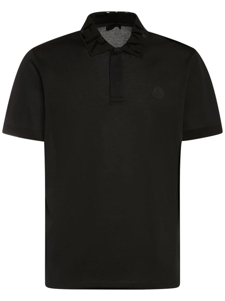 商品Moncler|Matte Polo Shirt,价格¥3254,第1张图片