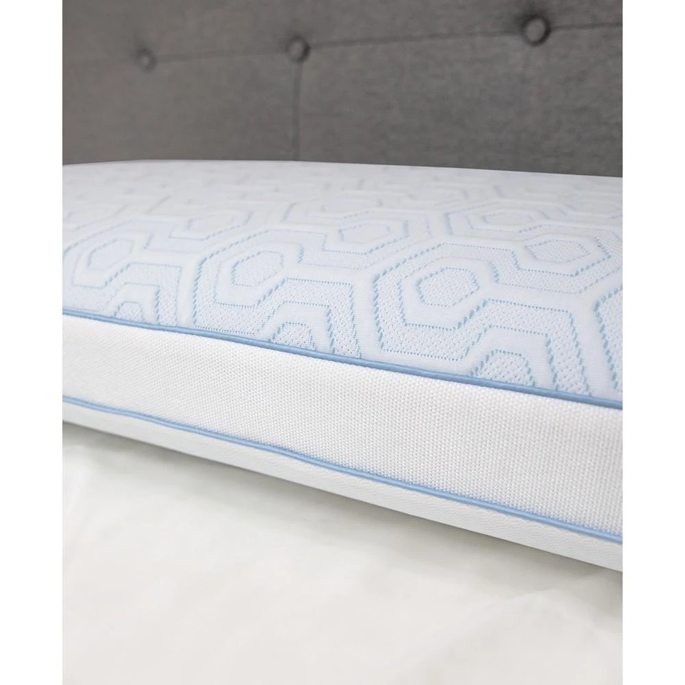 商品SensorGel|Arctic Gusset Gel-Infused Memory Foam Pillow with Cool Coat Technology - Oversized,价格¥519,第3张图片详细描述
