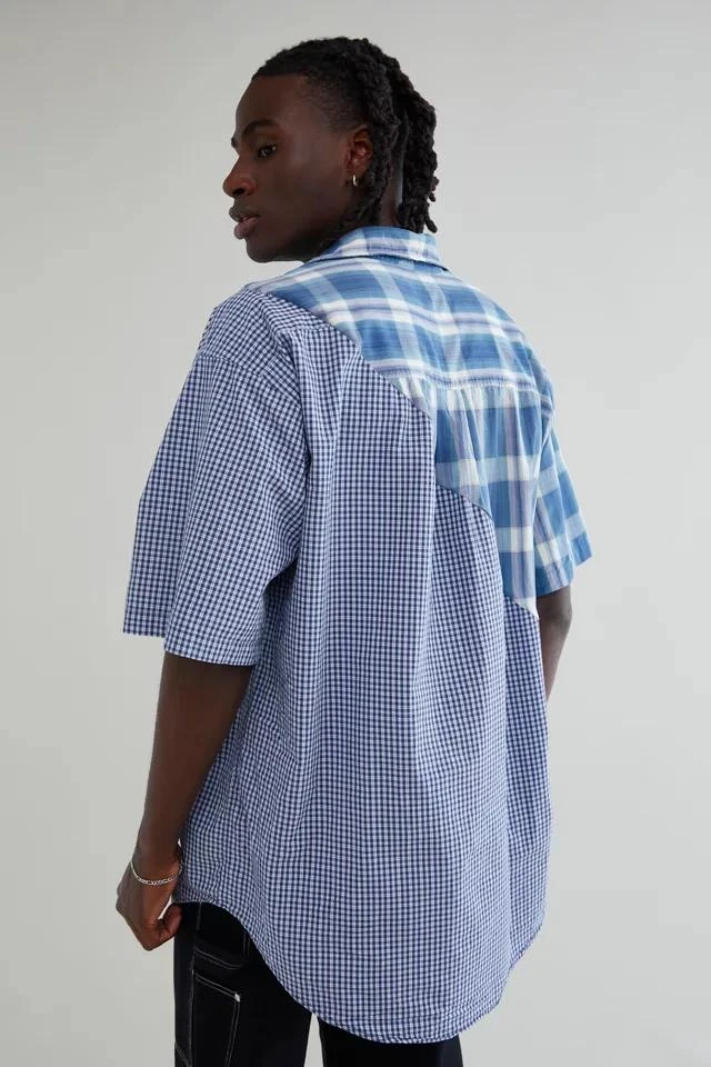 商品Urban Renewal|Urban Renewal Remade Diagonal Spliced Shirt,价格¥224,第5张图片详细描述