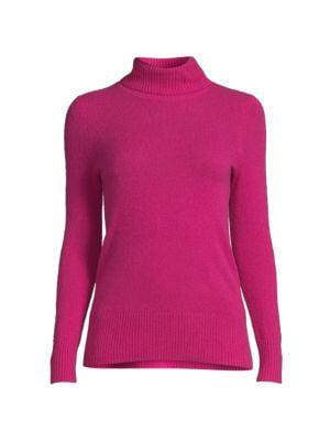 商品Saks Fifth Avenue|Ribbed Trim ​Turtleneck Cashmere Sweater,价格¥735,第3张图片详细描述
