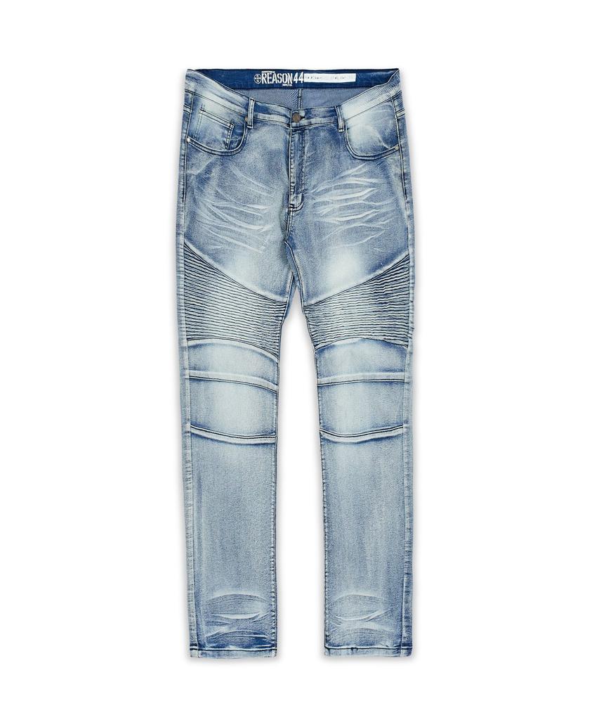 商品Reason Clothing|Pines Slim Moto Jeans,价格¥148,第4张图片详细描述
