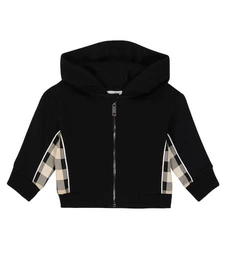 商品Burberry|Baby Graham cotton hoodie,价格¥2385,第1张图片