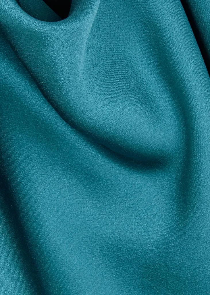 商品Vince|Teal silk-satin top,价格¥904,第5张图片详细描述