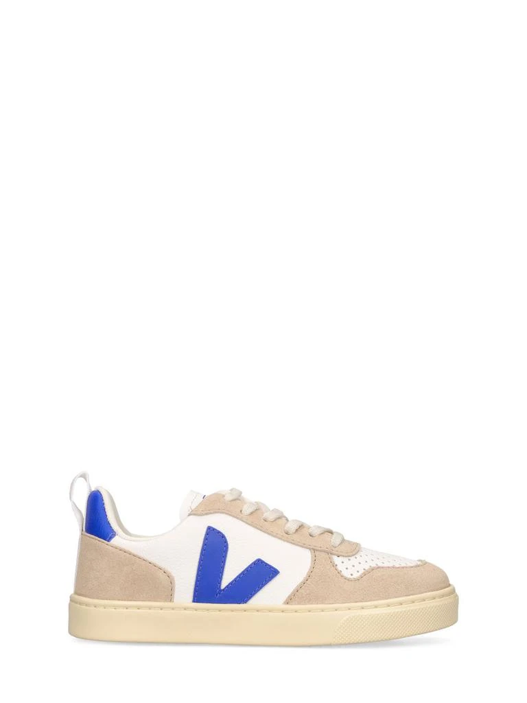 商品Veja|V-10 Chrome-free Leather Sneakers,价格¥931,第1张图片